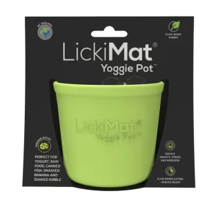LickiMat Yoggie Pot grün 9 x 9 cm Preis Gesenkt